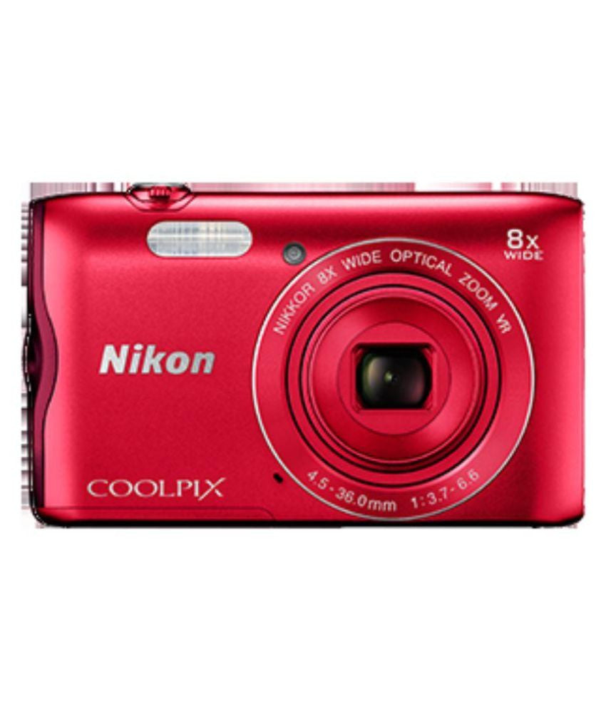 Coolpix A300 Digital Camera Red