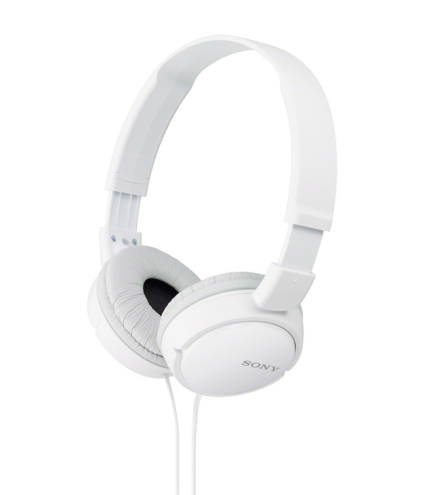 Sony MDR-ZX110 On Ear Wired Headphones Without Mic Black